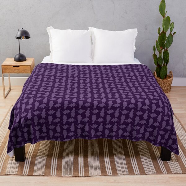 Item preview, Mono Autumnal Leaves - Deep Purple Magic designed and sold by Daniel Bevis Design.