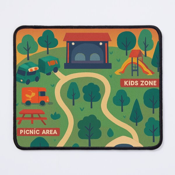 Item preview, Title: Radio 2 in the Park 2025 – Festival Map Design  designed and sold by Gazmerch.