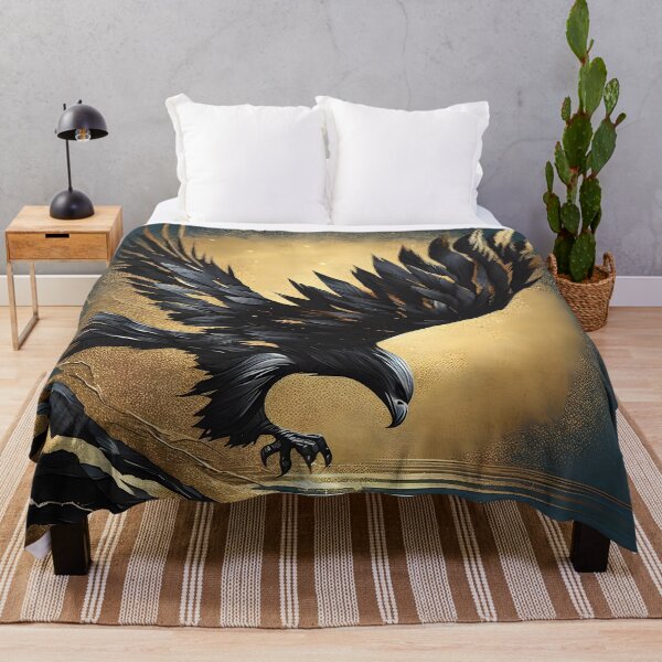 Item preview, Charcoal Gold Eagle, Ai Generated Art  designed and sold by ACC .