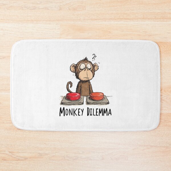 Item preview, Funny Meme - Monkey Dilemma designed and sold by hamishby.