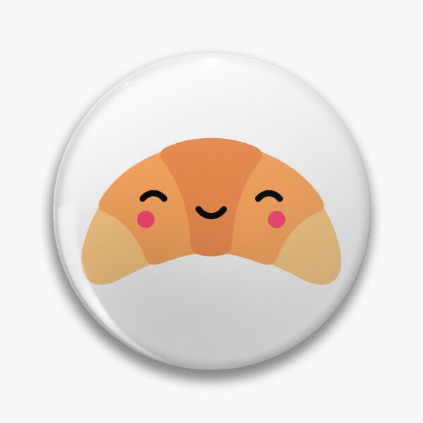 Artikelvorschau, Kawaii Croissant entworfen und verkauft von missbobbit.