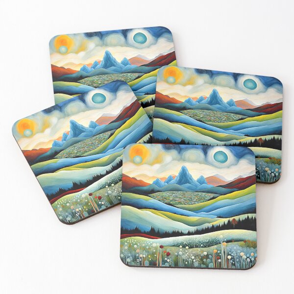Item preview, Misty Mountain Landscape 1 designed and sold by George Hutton Hunter.