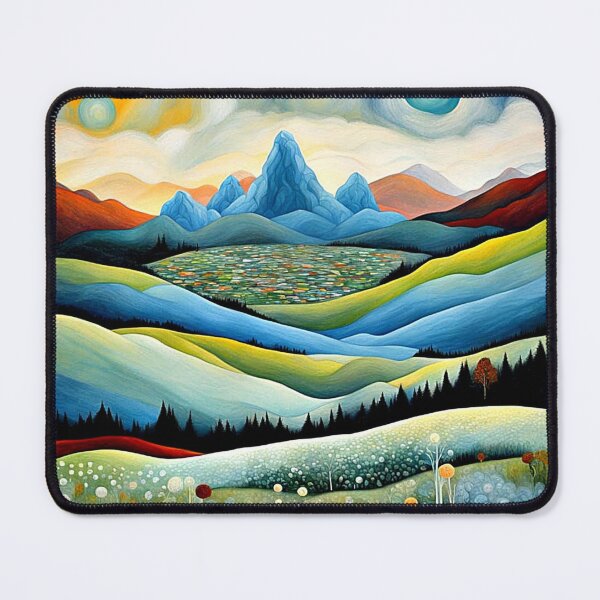 Item preview, Misty Mountain Landscape 1 designed and sold by George Hutton Hunter.