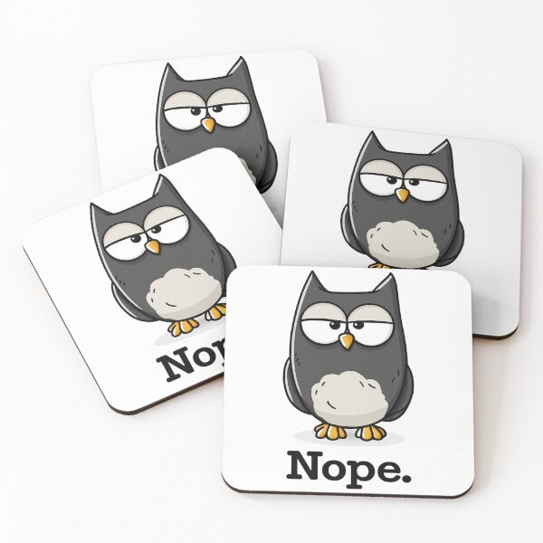 Item preview, Funny Meme - Nope Owl designed and sold by hamishby.