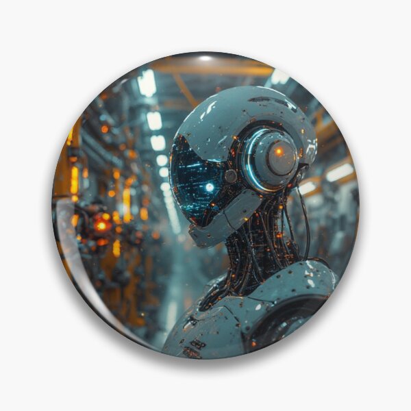 Item preview, AI Robot at Work designed and sold by TheDarkWardrobe.