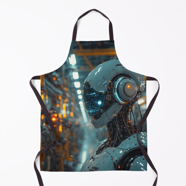 Item preview, AI Robot at Work designed and sold by TheDarkWardrobe.