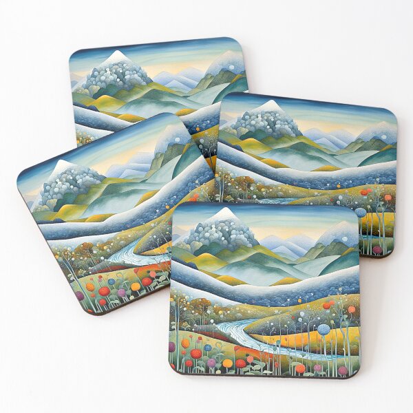 Item preview, Misty Mountain Landscape 2 designed and sold by George Hutton Hunter.
