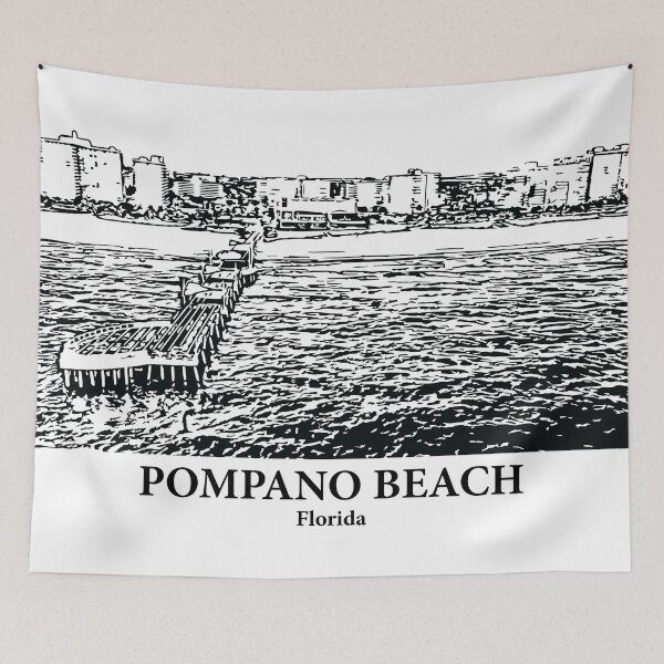 Item preview, Pompano Beach - Florida designed and sold by Lakeric.