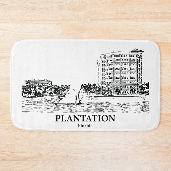 Item preview, Plantation - Florida designed and sold by Lakeric Cityscapes.
