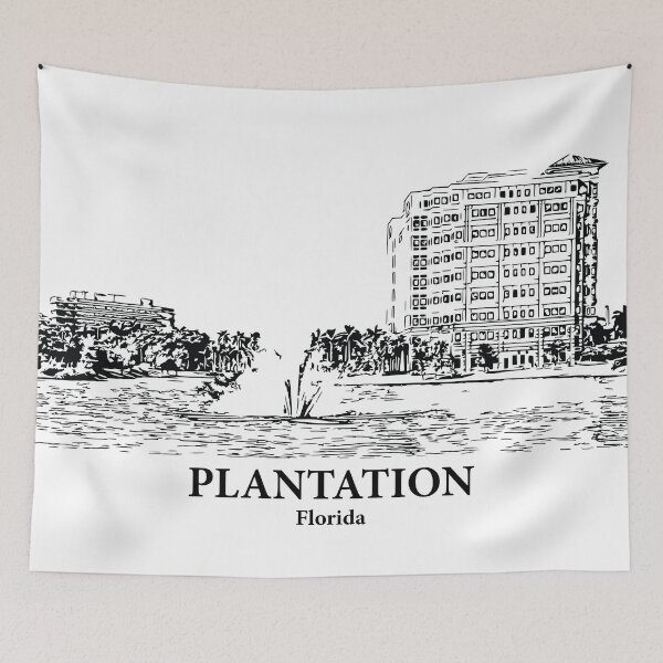 Item preview, Plantation - Florida designed and sold by Lakeric Cityscapes.
