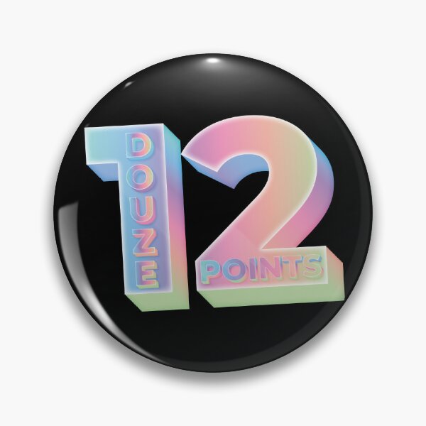 Item preview, Eurovision Douze Points - Eurovision Song Contest - 12 Points - ESC 2026  ESC26 Austria designed and sold by Vision-Tees.