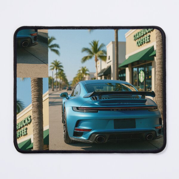Item preview, Porsche 911 TechArt on a Tropical Promenade designed and sold by MoodyWall.
