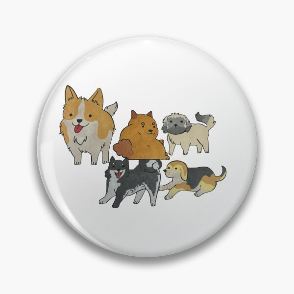 Item preview, Group of Dogs designed and sold by Hand-Drawn-Leah.