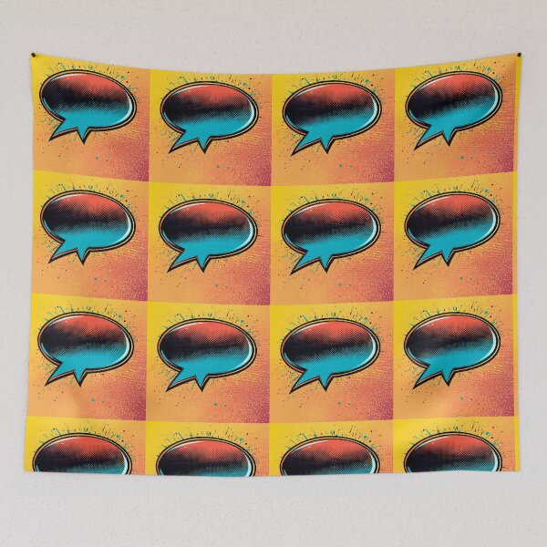 Item preview, Speech bubble 4096 designed and sold by Grafititee.