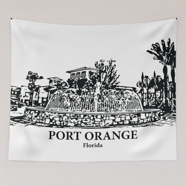 Item preview, Port Orange - Florida designed and sold by Lakeric Cityscapes.