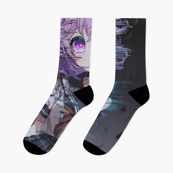 Item preview, Anime Girl with Glitch Effect designed and sold by Sergii Davydenko.