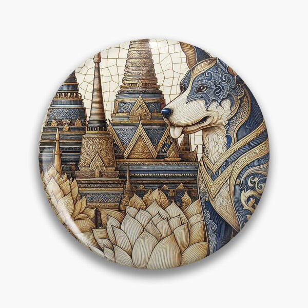 Item preview, No239-animal-dog-1b-Thai Ceramic-680817-bing-3 designed and sold by Vanich-Panich.
