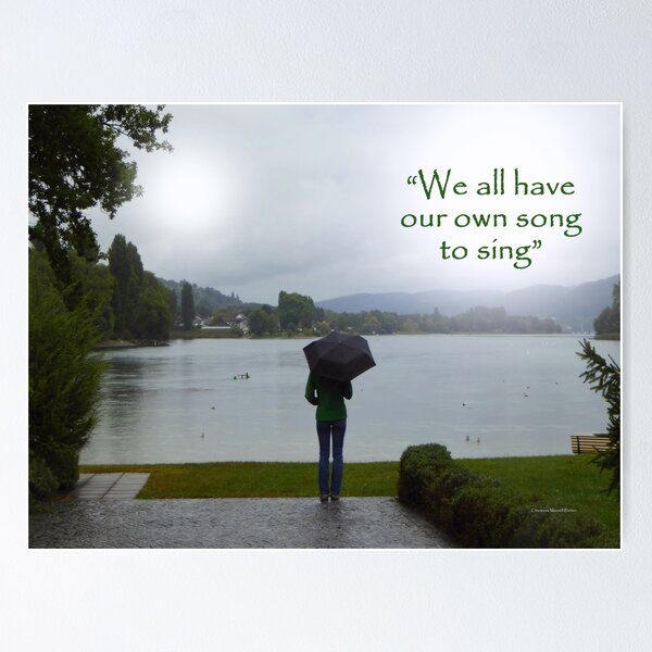 Item preview, We all have  our own song to sing designed and sold by Vaengi.