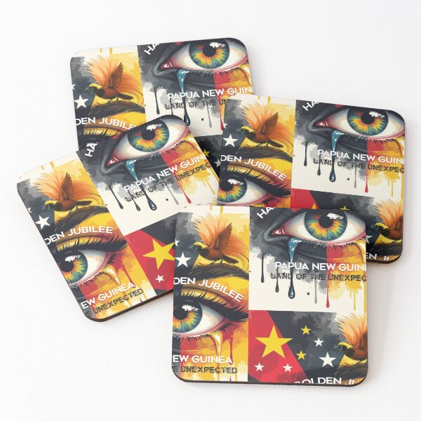 Item preview, PNG Golden Jubilee – Land of the Unexpected designed and sold by DiiStyle.