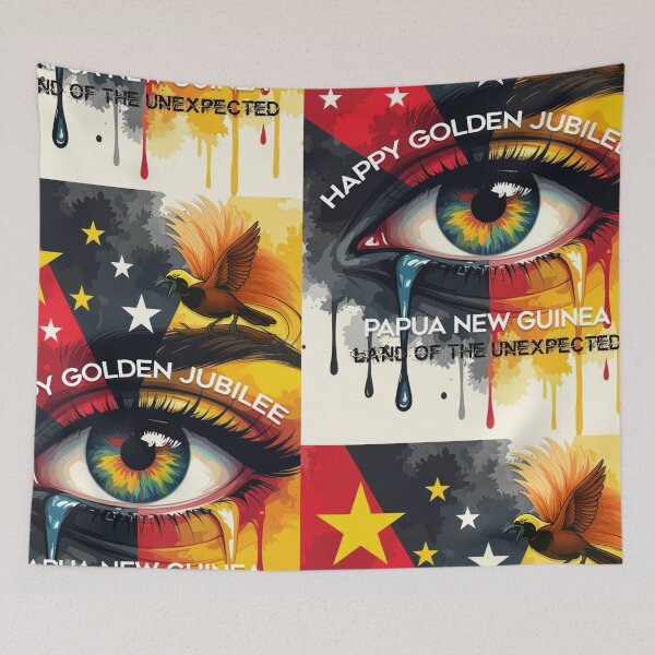 Item preview, PNG Golden Jubilee – Land of the Unexpected designed and sold by DiiStyle.