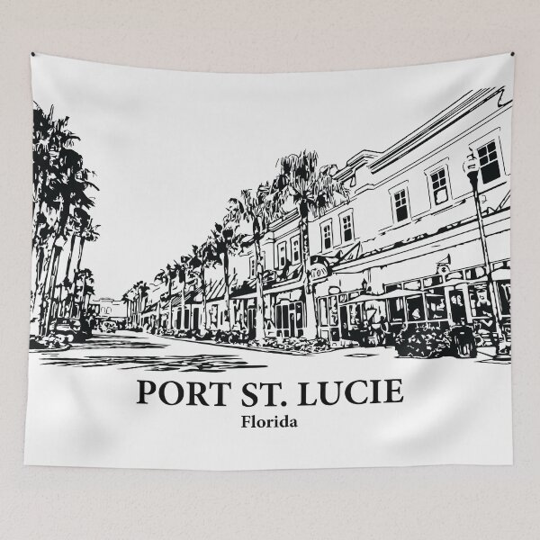 Item preview, Port St. Lucie - Florida designed and sold by Lakeric Cityscapes.