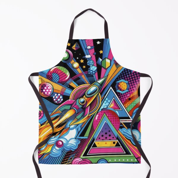 Item preview, colorful pop art rocket desighn designed and sold by Dogandesighn.