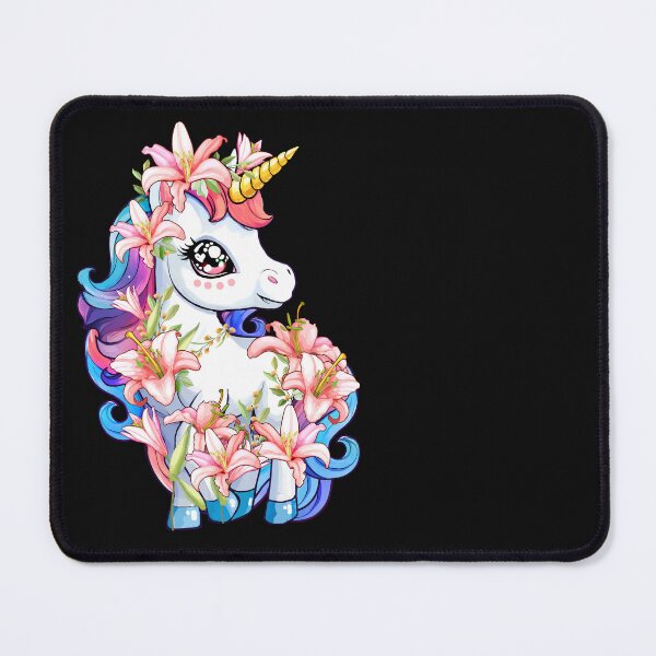 Item preview, unicorn flower lily designed and sold by AN3CAFE.