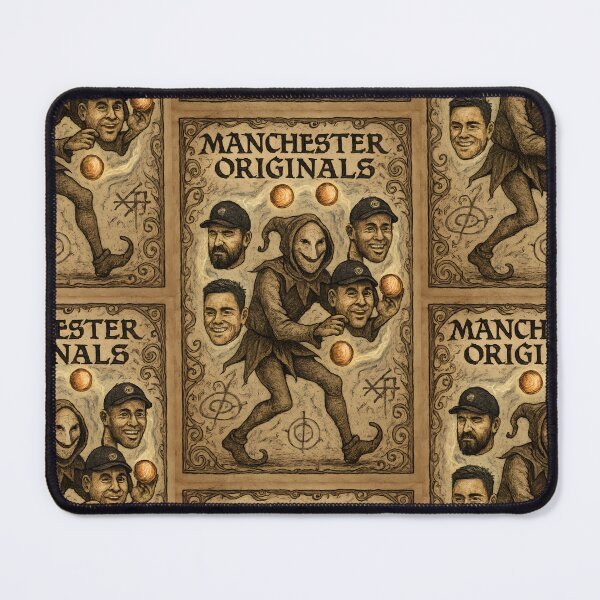 Item preview, Manchester Originals – The Trickster | Fantasy Bestiary Parody Cricket Art designed and sold by WhisperFrame.