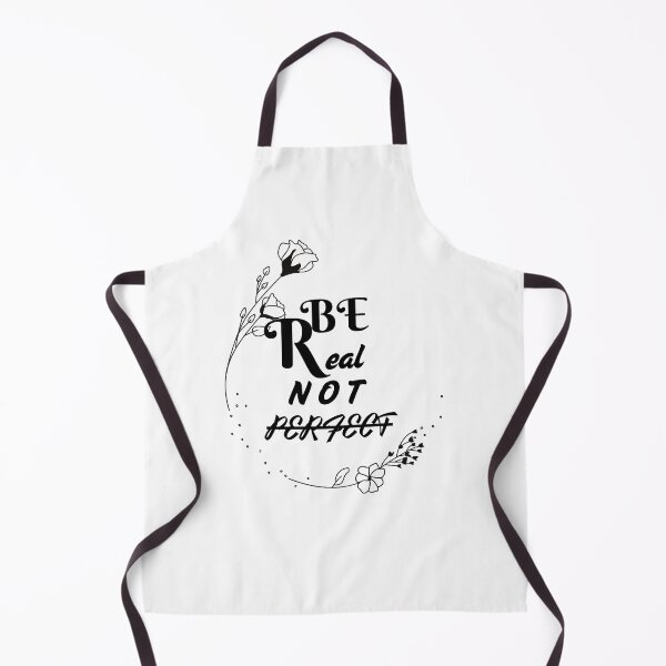 Item preview, Be Real Not Perfect Inspirational Quote designed and sold by CholarCrafts.