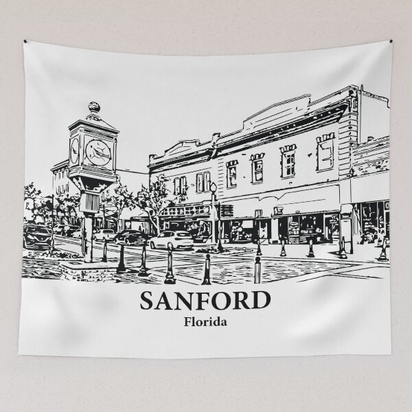 Item preview, Sanford - Florida designed and sold by Lakeric Cityscapes.