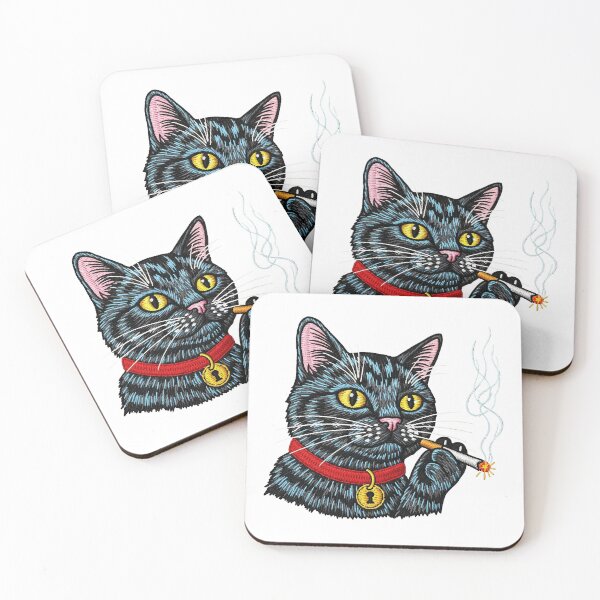 Item preview, Smoking Cat designed and sold by TeeARTHY.