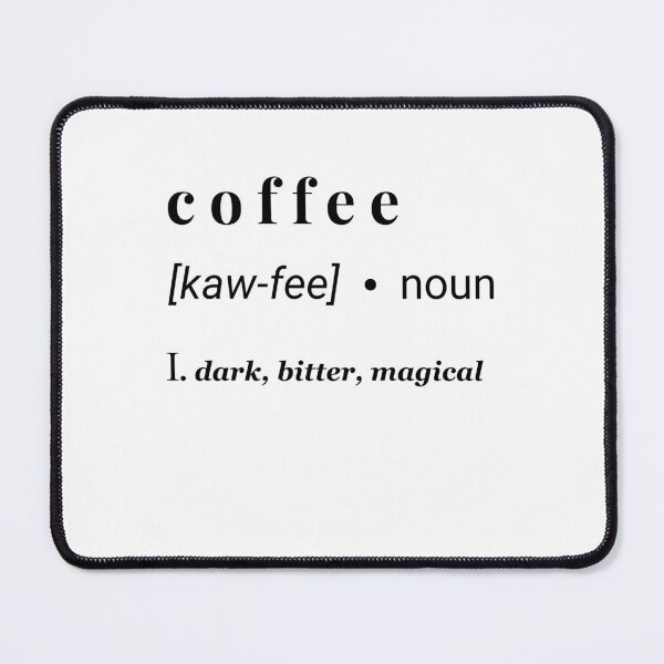 Item preview, Coffee magical Potion – Dark Magical Drink Dictionary Style designed and sold by oldschoolway.