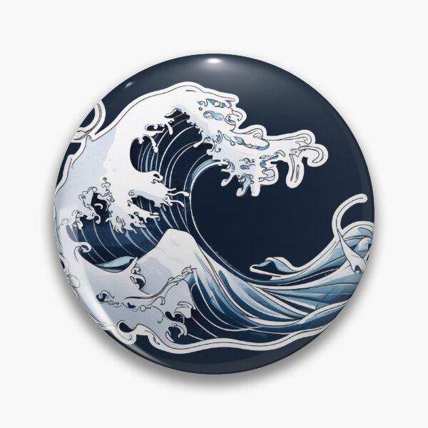 Item preview, Zen Waves - Minimal Japan Vibes designed and sold by 0606PM.