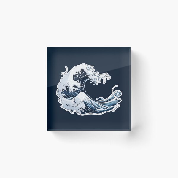 Item preview, Zen Waves - Minimal Japan Vibes designed and sold by 0606PM.