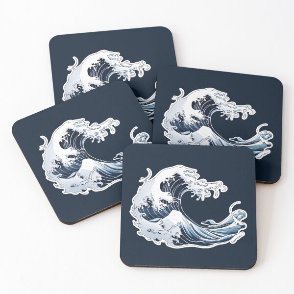 Item preview, Zen Waves - Minimal Japan Vibes designed and sold by 0606PM.