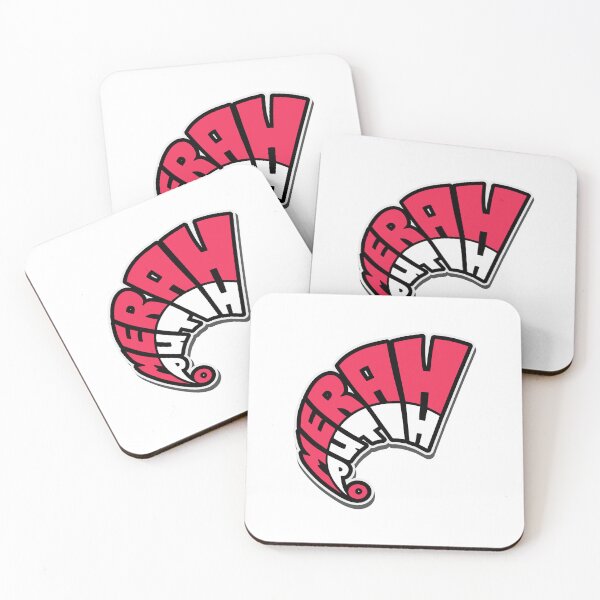 Item preview, Merah Putih Typography Design Independence day of Indonesia designed and sold by Wahrurrozi.