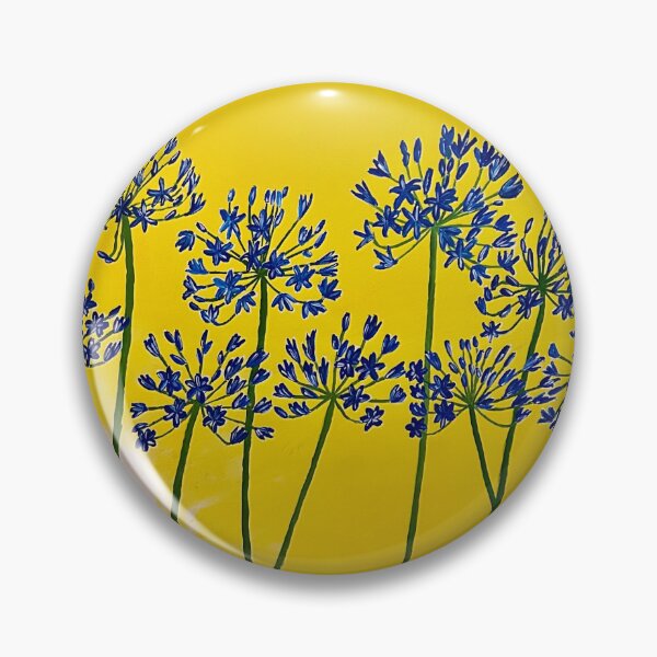 Aperçu de l'œuvre Agapanthe Sunshine créée et vendue par Ruth Breen Artwork .