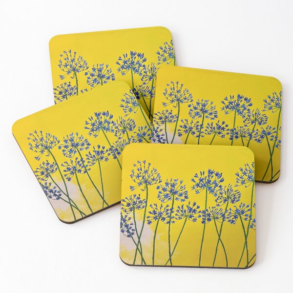 Item preview, Agapanthus Sunshine  designed and sold by Ruth Breen Artwork .
