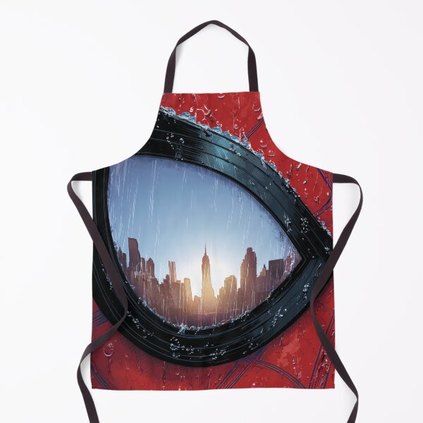 Item preview, Urban Reflection in the Mask – Artistic and Cinematic Illustration designed and sold by LoomisDreams.