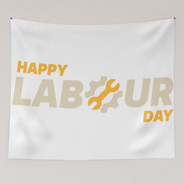 Item preview, Labour Day – Bold Retro Worker Pride Design designed and sold by andry01.