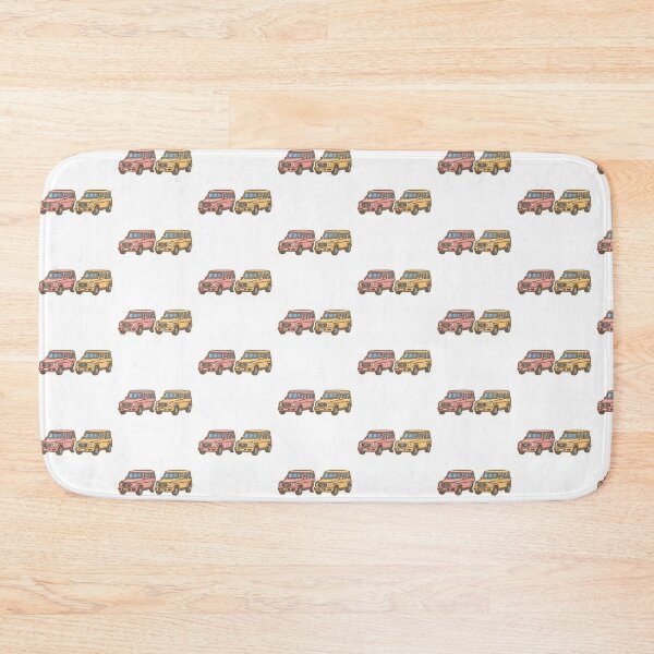Item preview, Mercedes Blue G-Class Car G SUV G Wagon Pink Yellow designed and sold by SamiraArts.