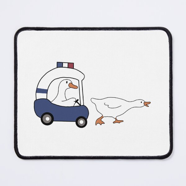 Item preview, Goose in a cop car designed and sold by Bright Start Prints.