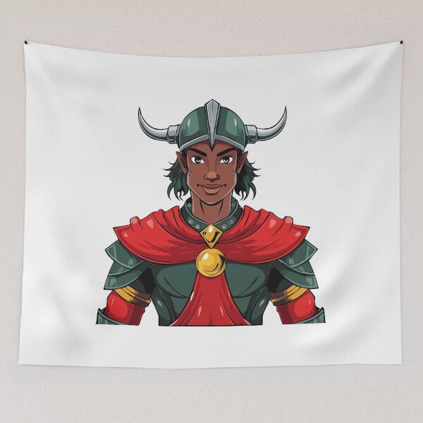 Item preview, Celtic warrior in a horned helmet, Viking or Gallic warrior, designed and sold by Danler.