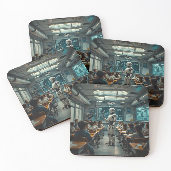 Item preview, Robot de IA en el trabajo designed and sold by TheDarkWardrobe.