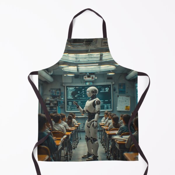 Item preview, AI Robot at Work designed and sold by TheDarkWardrobe.