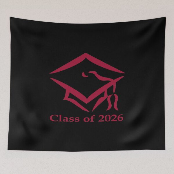 Item preview, Class of 2026 Black and Dark Red designed and sold by ZaryaParx.
