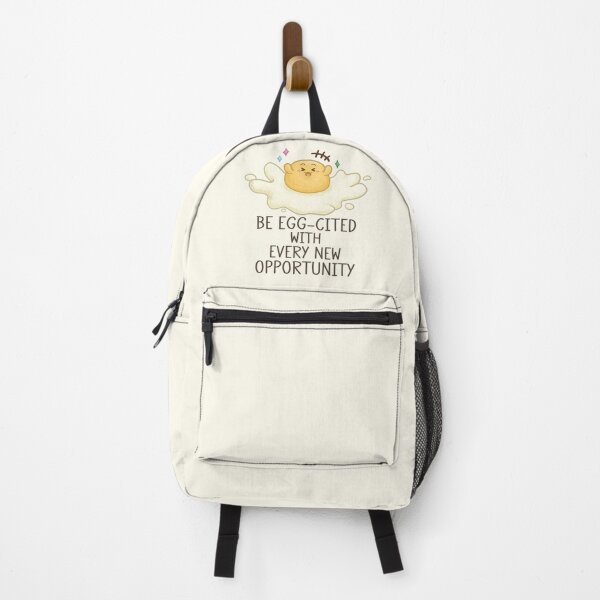 Item preview, Be Egg-cited with Every New Opportunity Pun designed and sold by Khotekmei.