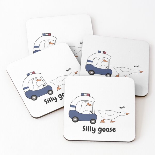 Item preview, Silly goose (honk) designed and sold by Bright Start Prints.