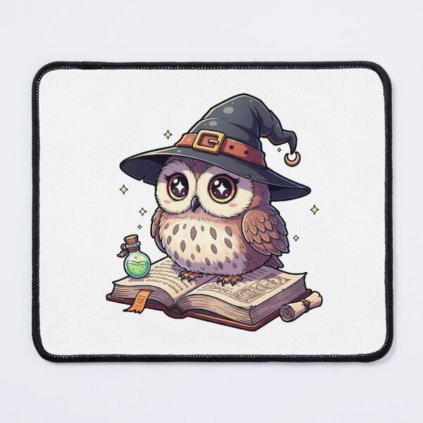 Item preview, Cute Owl with a Witch Hat  designed and sold by shellle in the ocean.