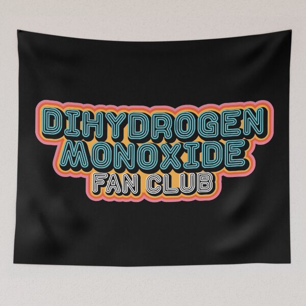 Item preview, Dihydrogen Monoxide Fan Club designed and sold by chillaxcats.
